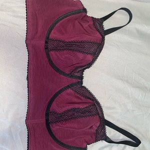 Maroon torrid bralette
